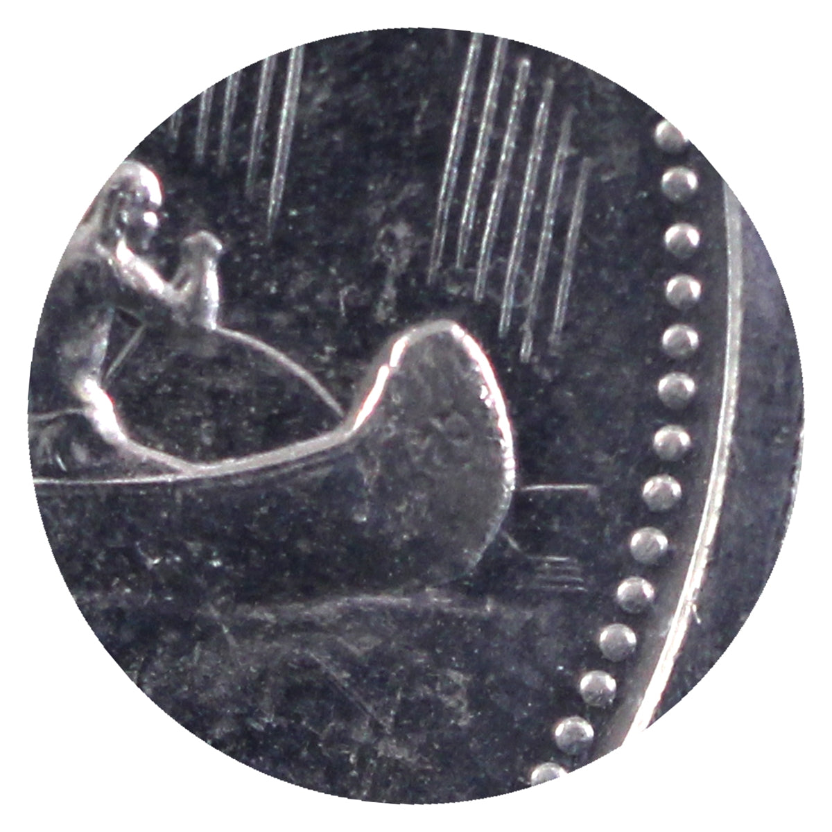 1977 Var. 3 Det. Jewel; SWL Canada Nickel Dollar ICCS Certified MS63