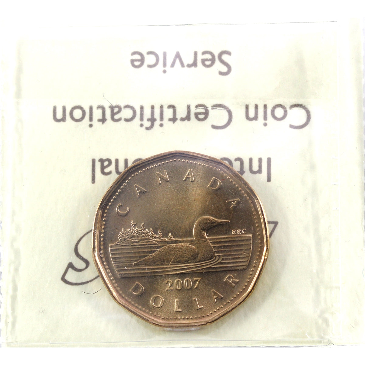 2007 Canada Loon Dollar ICCS Certtified MS64