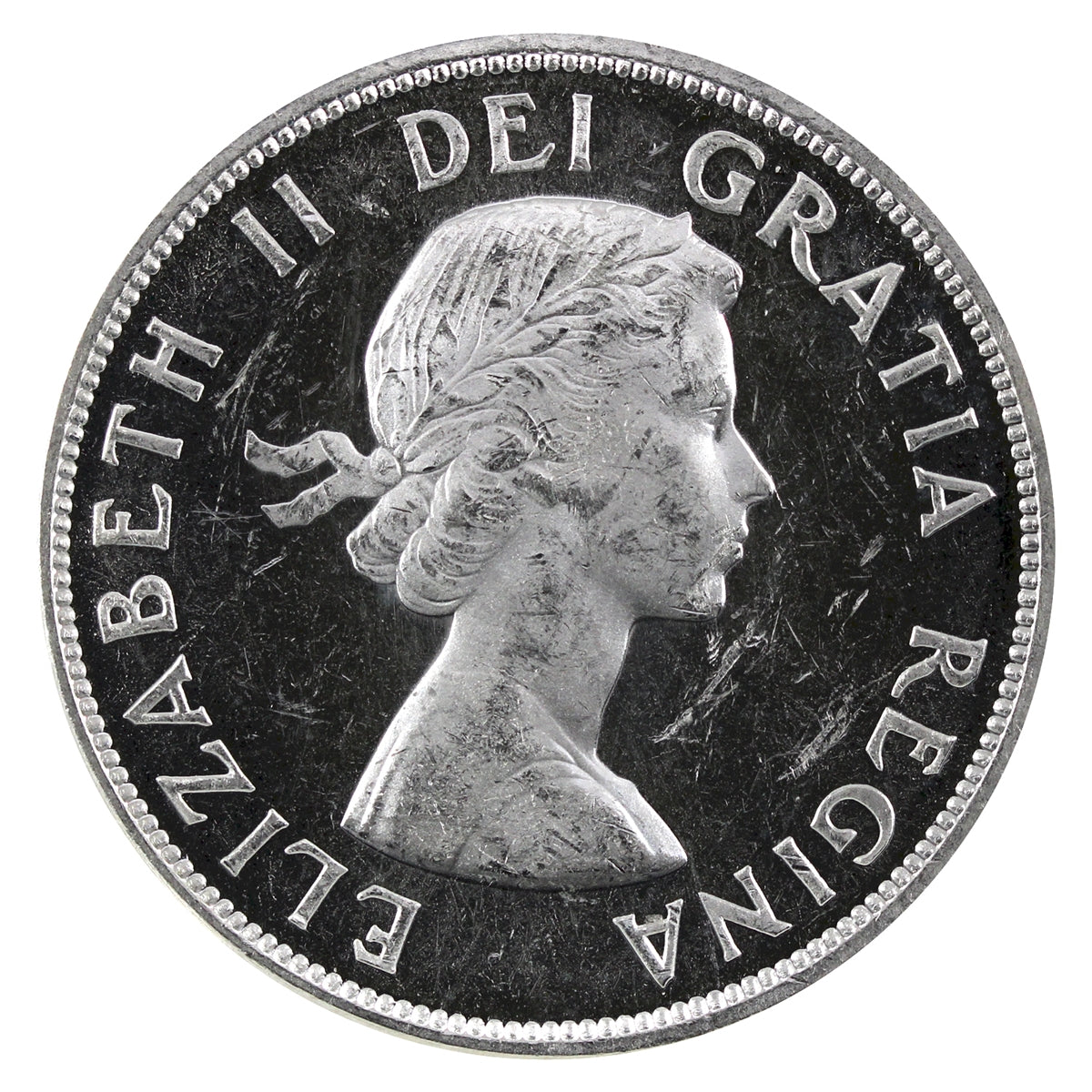 1963 Canada Dollar Uncirculated Cameo (MS60)