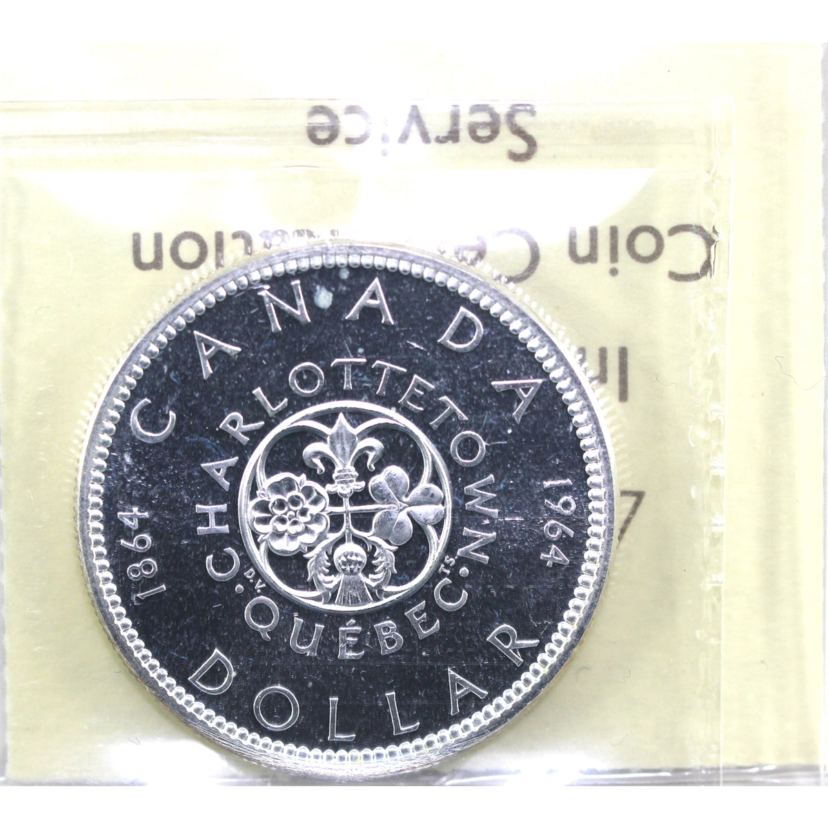 1964 Canada Dollar ICCS Certified PL64 Heavy Cameo