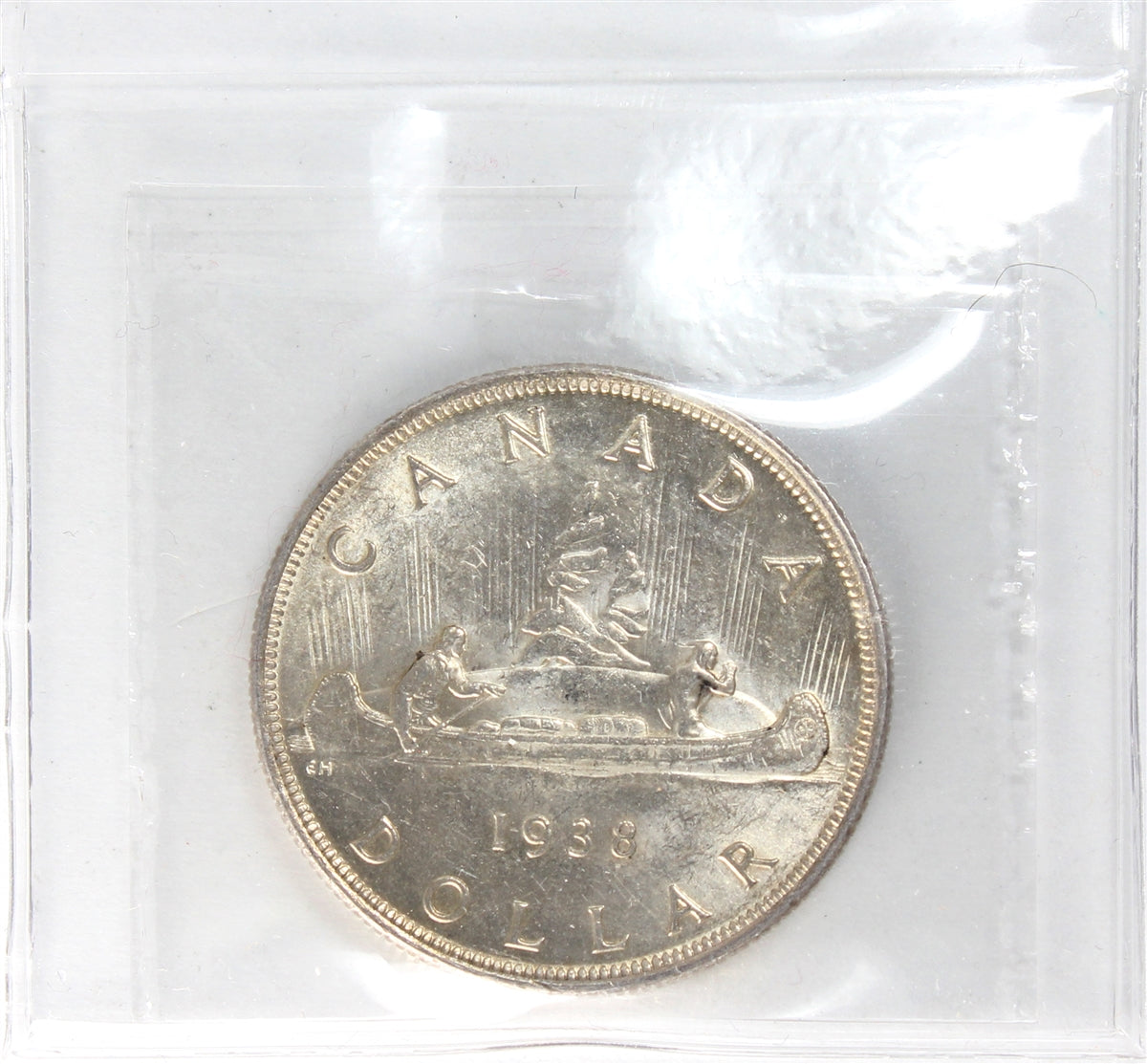 1938 Canada Dollar ICCS Certified MS63