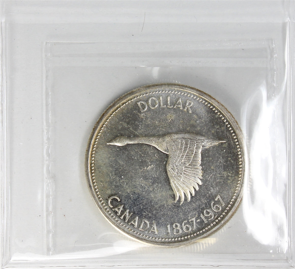 1967 Canada Dollar ICCS Certified MS63