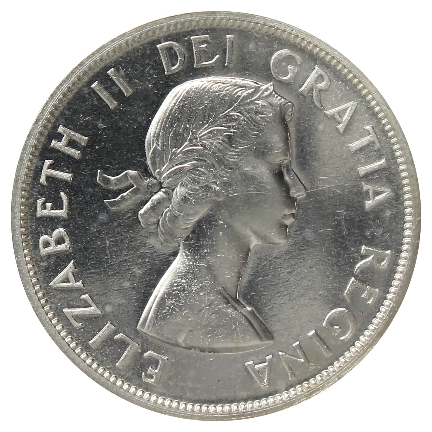 1957 Canada Dollar ICCS Certified PL66