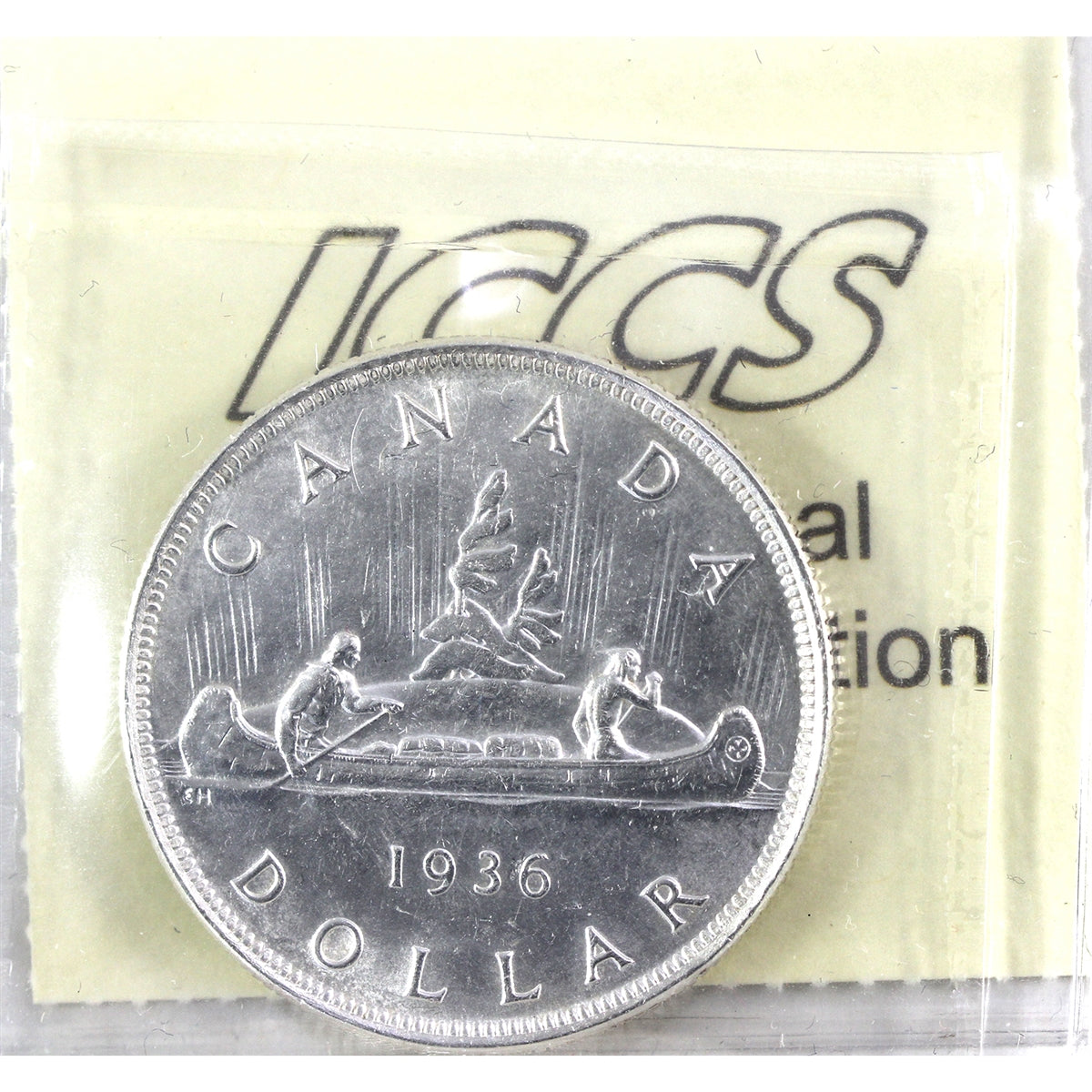1936 Canada Dollar ICCS Certified MS64 (XCZ 614)