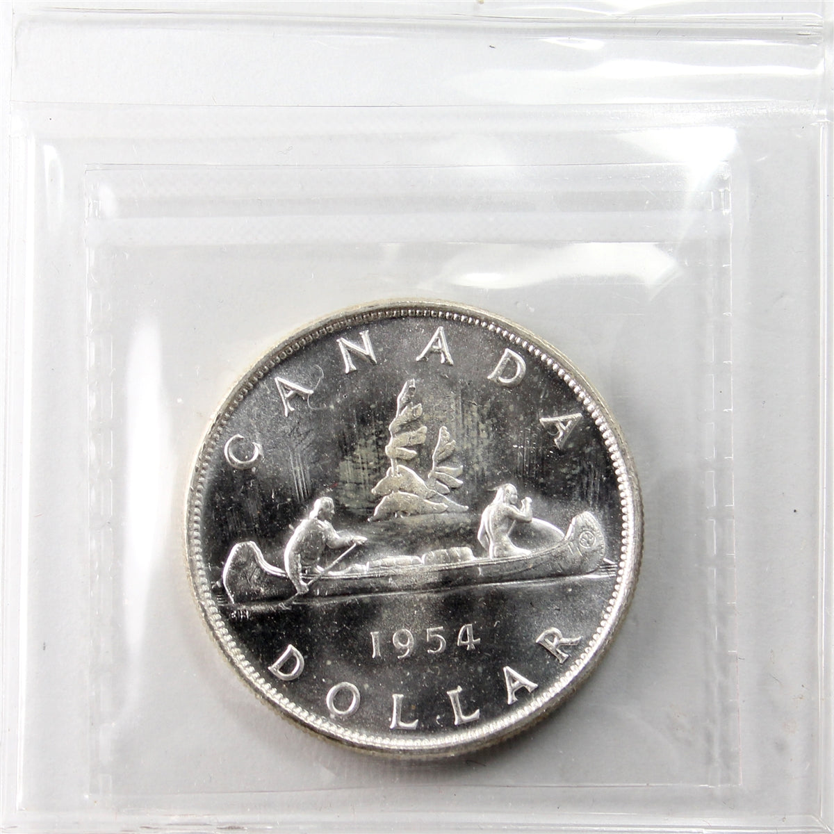 1954 Canada Dollar ICCS Certified MS62 Cameo