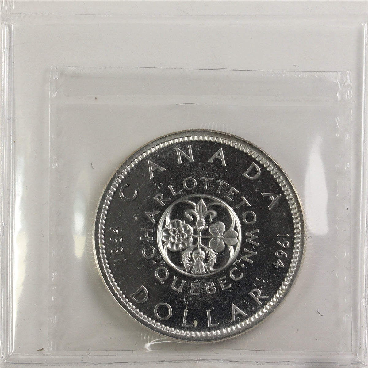 1964 Canada Dollar ICCS Certified PL65 Heavy Cameo