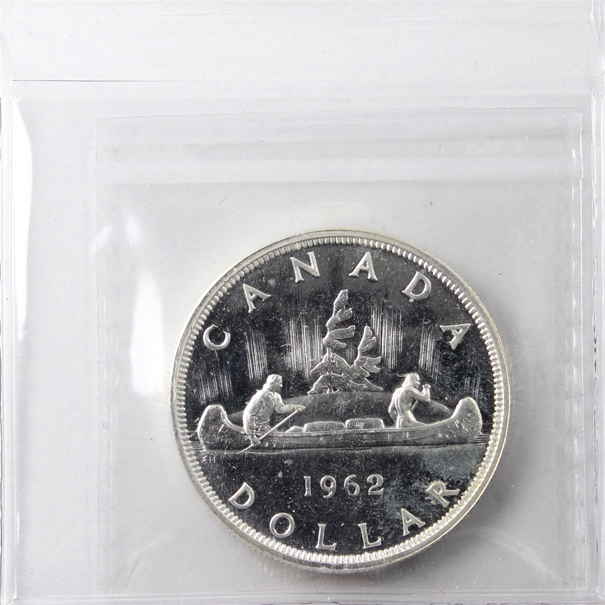 1962 Canada Dollar ICCS Certified PL65 Cameo