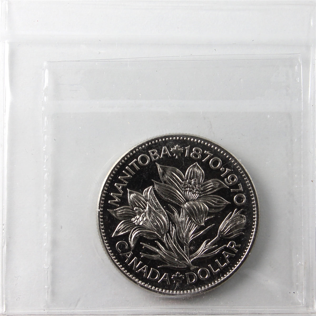 1970 Canada Nickel Dollar ICCS Certified PL66 Heavy Cameo