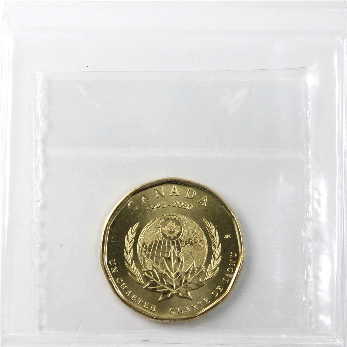 2020 United Nations Canada Dollar ICCS Certified MS66