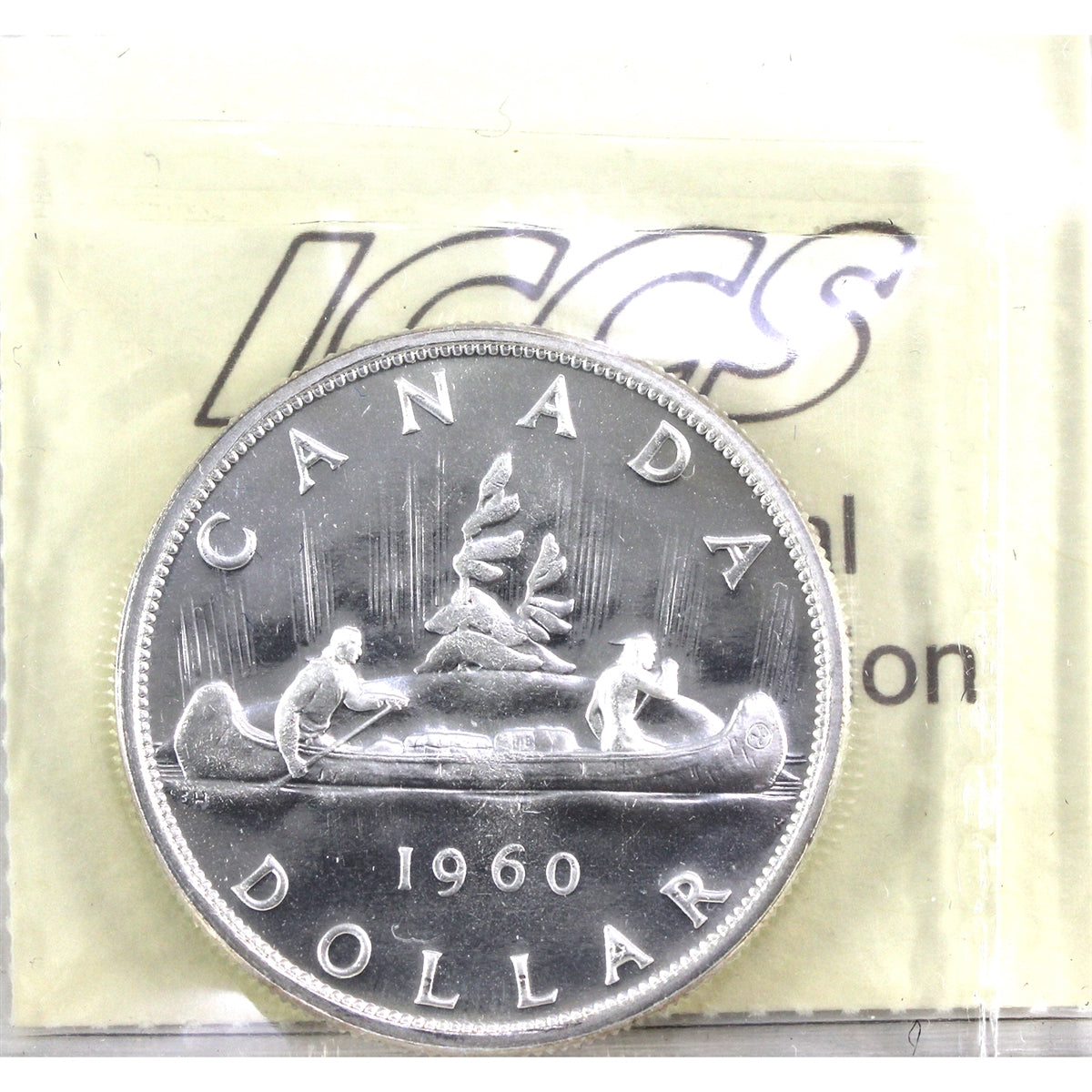 1960 Canada Dollar ICCS Certified PL66