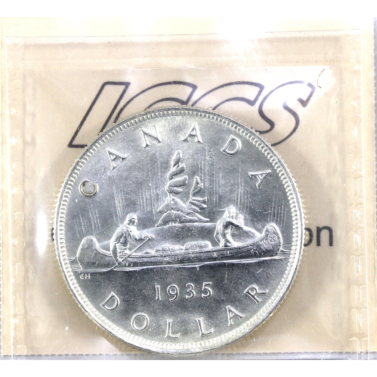 1935 Canada Dollar ICCS Certified MS65 (XMY 612)