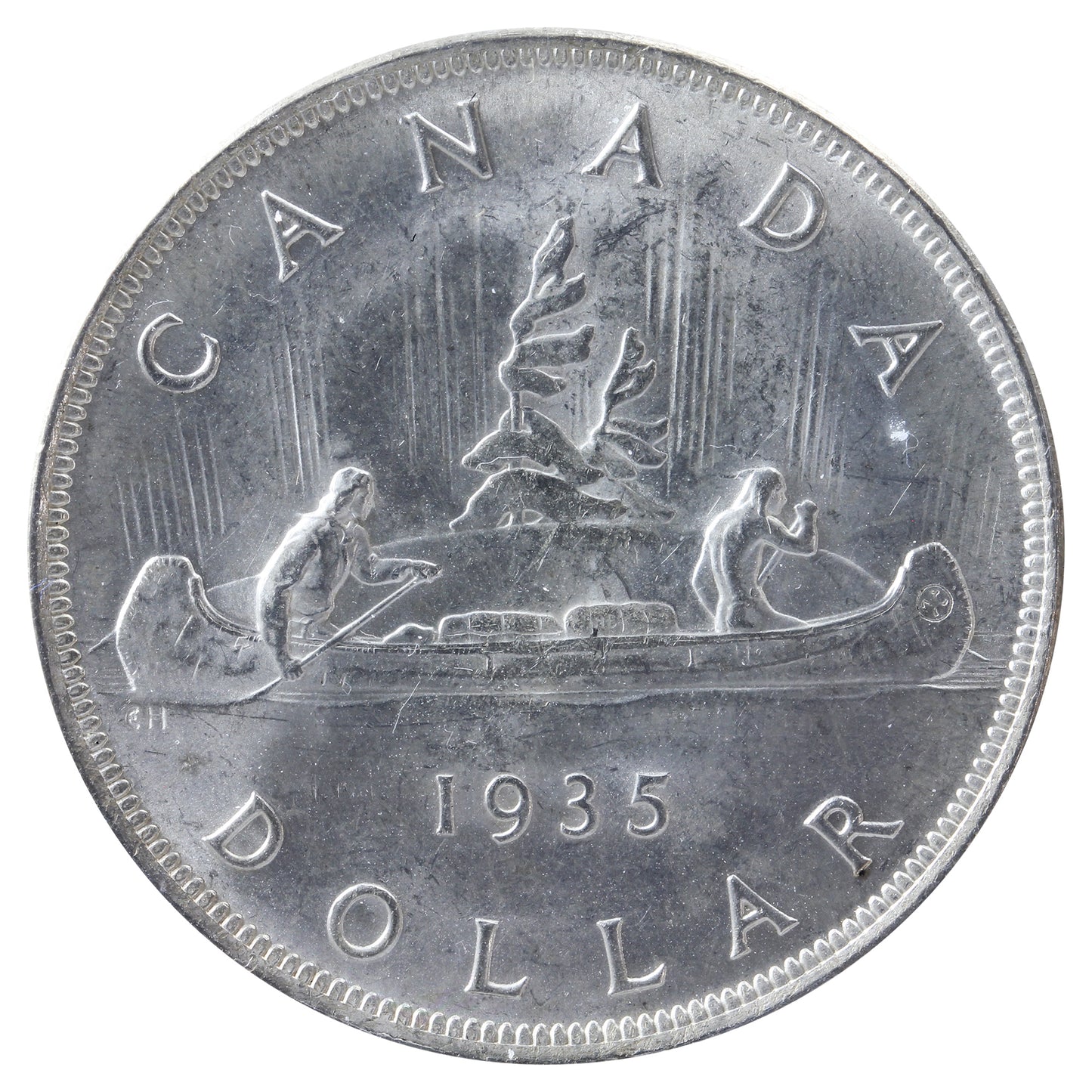 1935 Canada Dollar ICCS Certified MS65 (XXV 142)