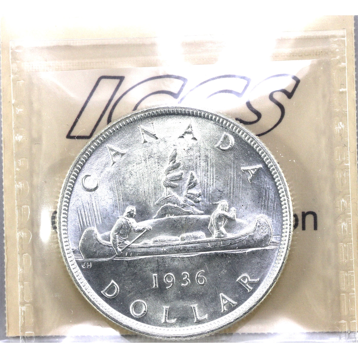 1936 Canada Dollar ICCS Certified MS64 (XMY 650)
