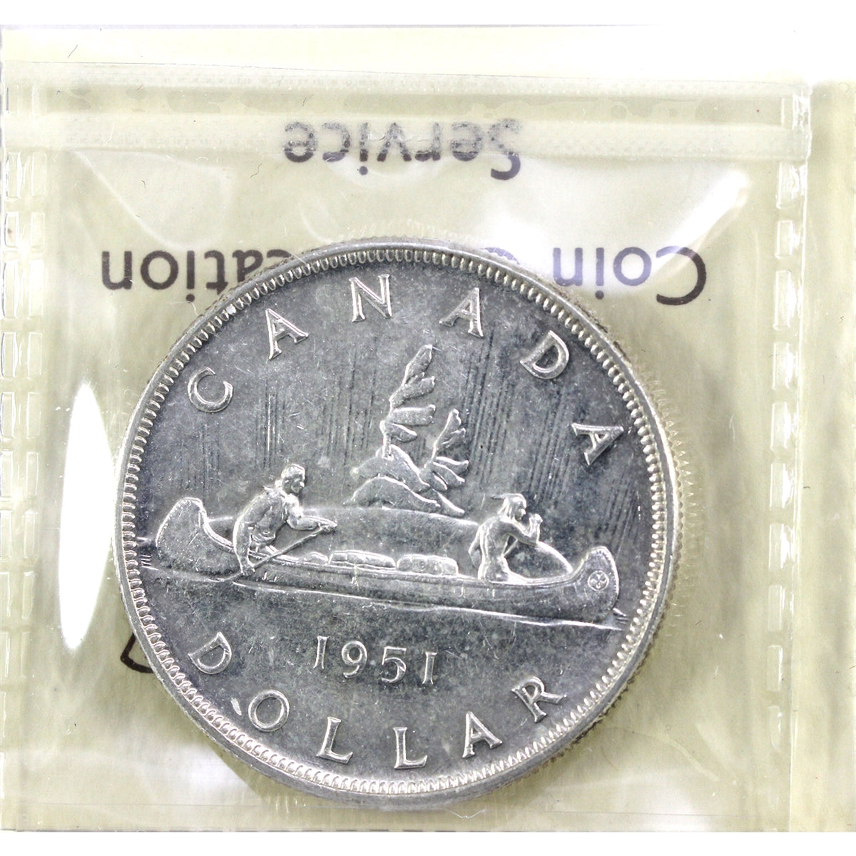 1951 Arnprior Canada Dollar ICCS Certified AU50