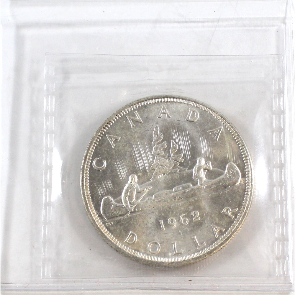 1962 Canada Dollar ICCS Certified MS64 Cameo