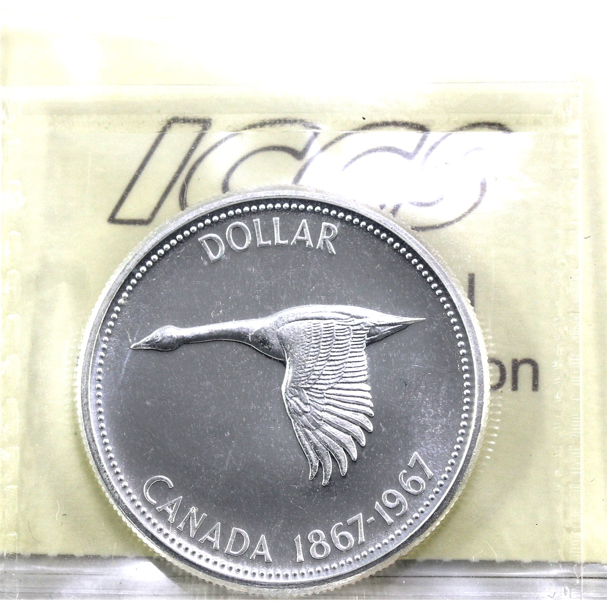 1967 Canada Dollar ICCS Certified PL67 Heavy Cameo