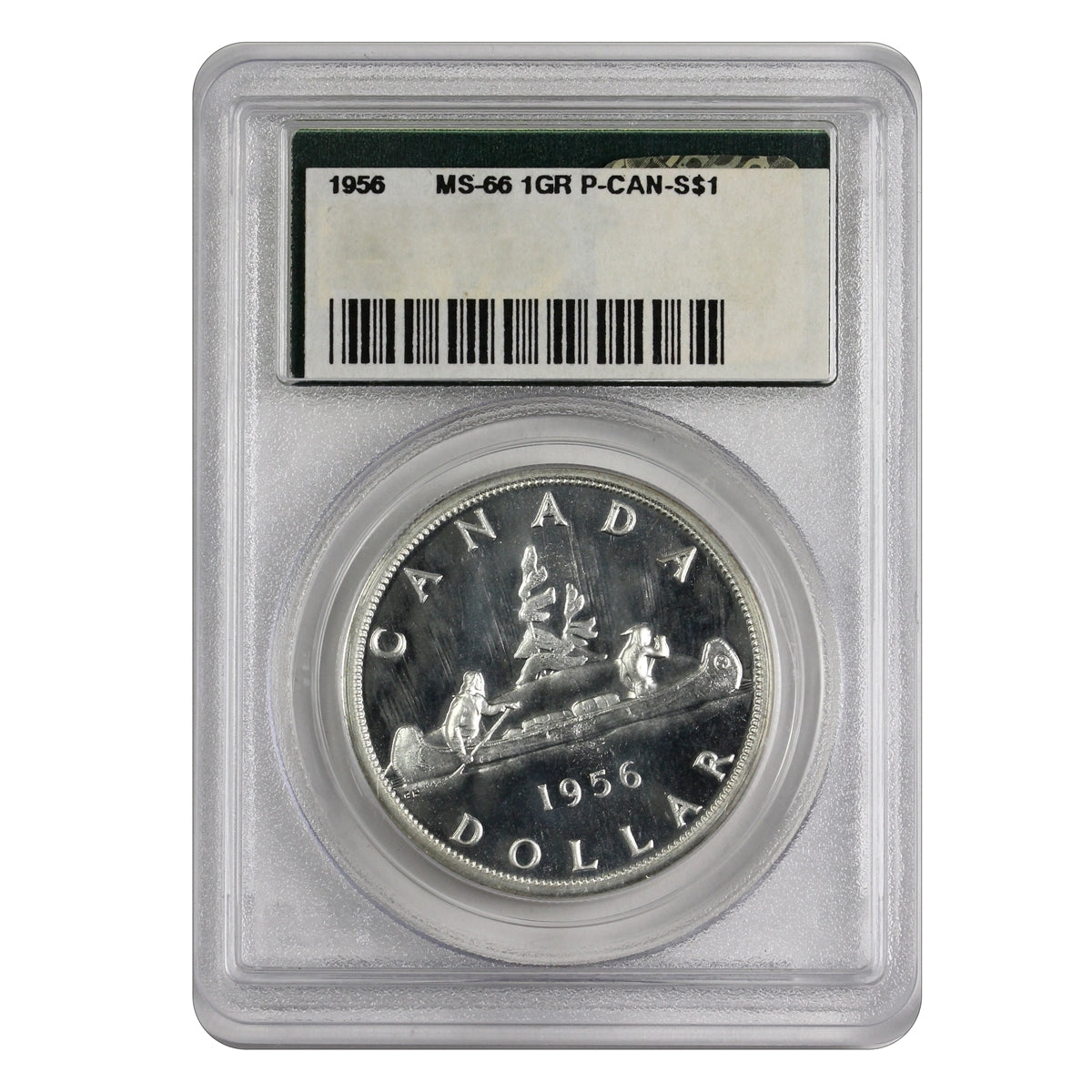 1956 Canada Dollar PCGS Certified PL66
