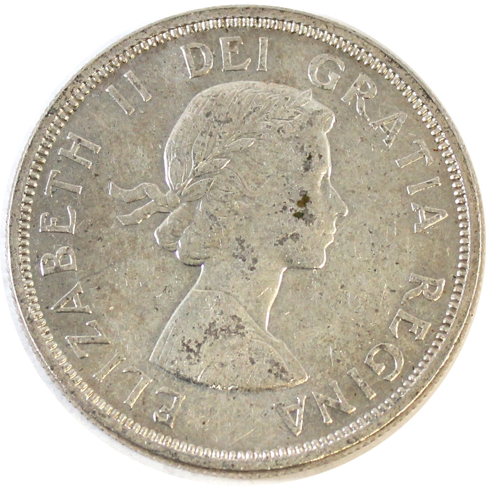 1964 No Dot Canada Dollar EF-AU (EF45)