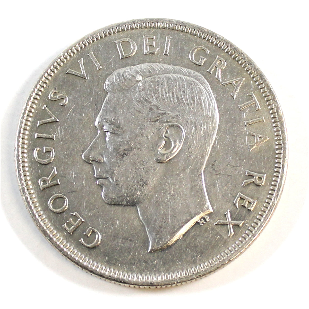 1948 Canada Dollar EF-AU (EF45) Hairlines $