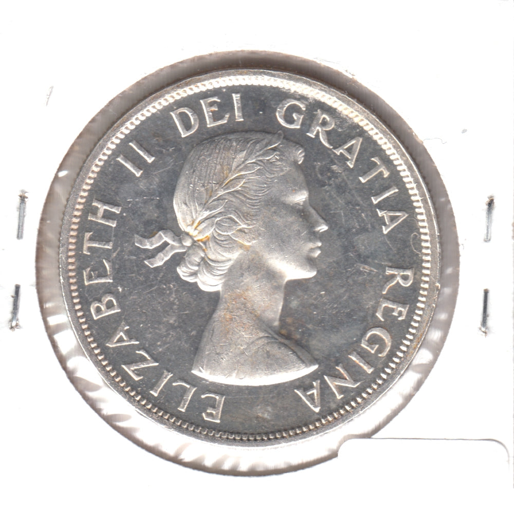 1960 Canada Dollar UNC+ Heavy Cameo (MS62)