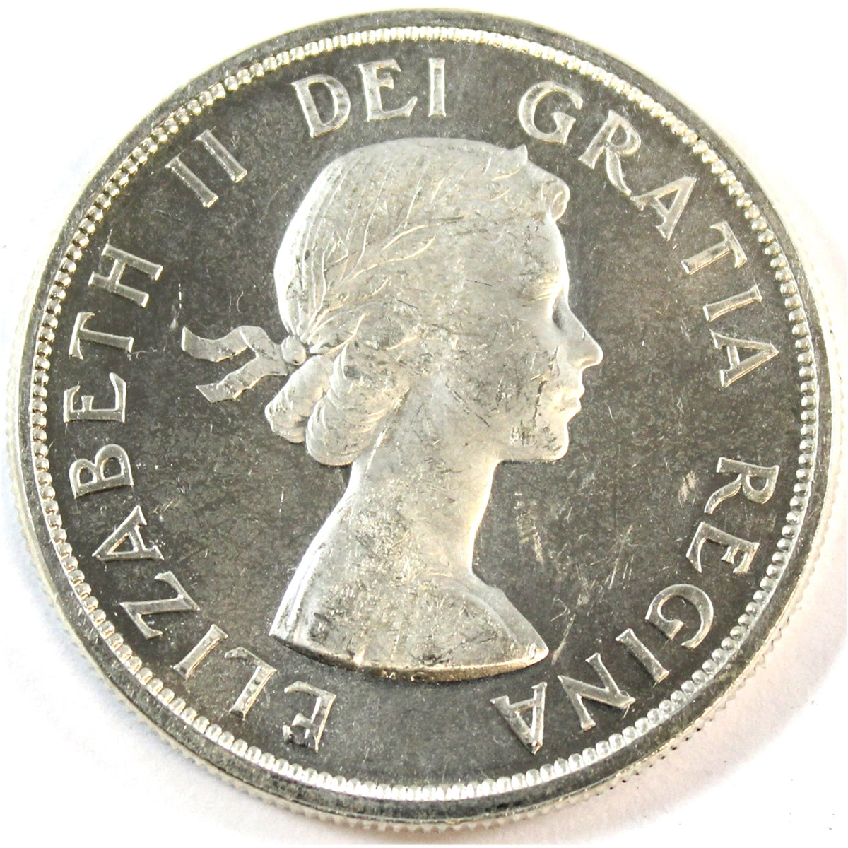 1963 Canada Dollar Brilliant Uncirculated Heavy Cameo