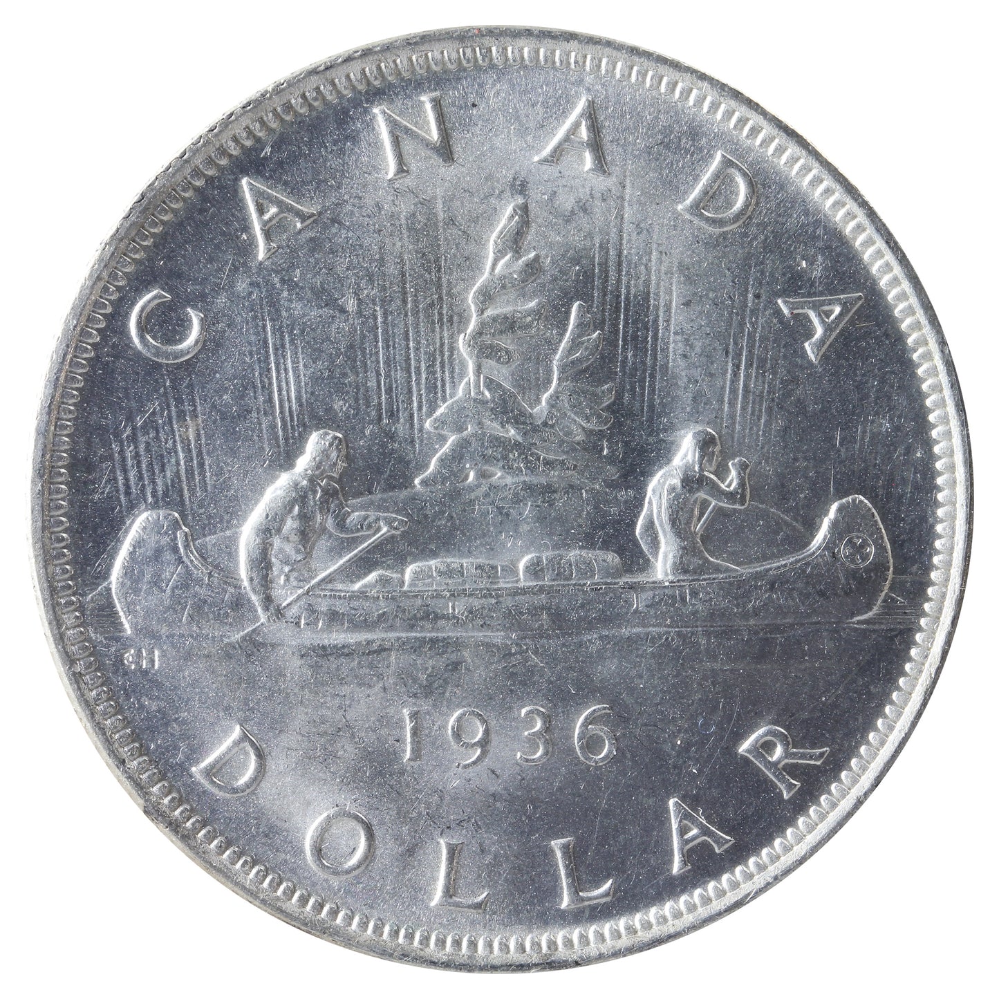 1936 Canada Dollar ICCS Certified MS64