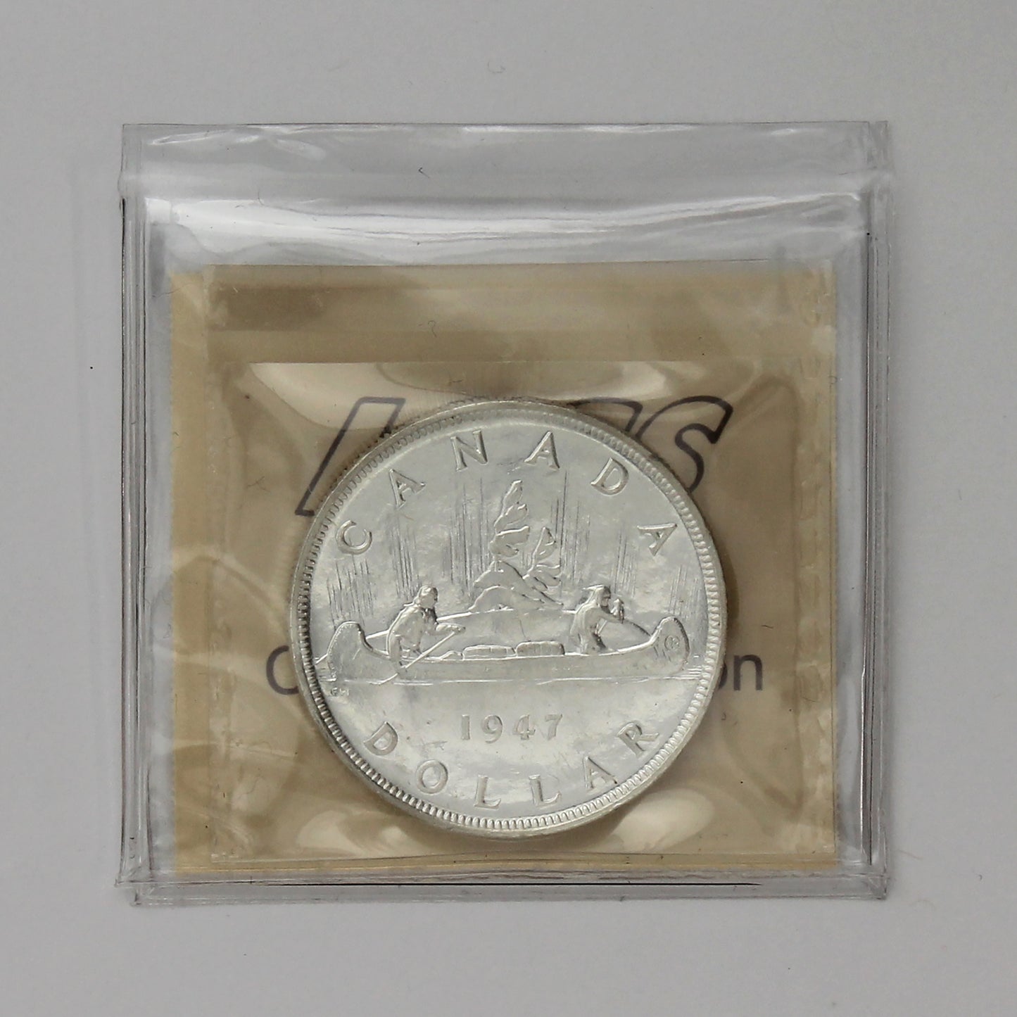 1947 Blunt 7, Double HP Canada Dollar ICCS Certified MS62