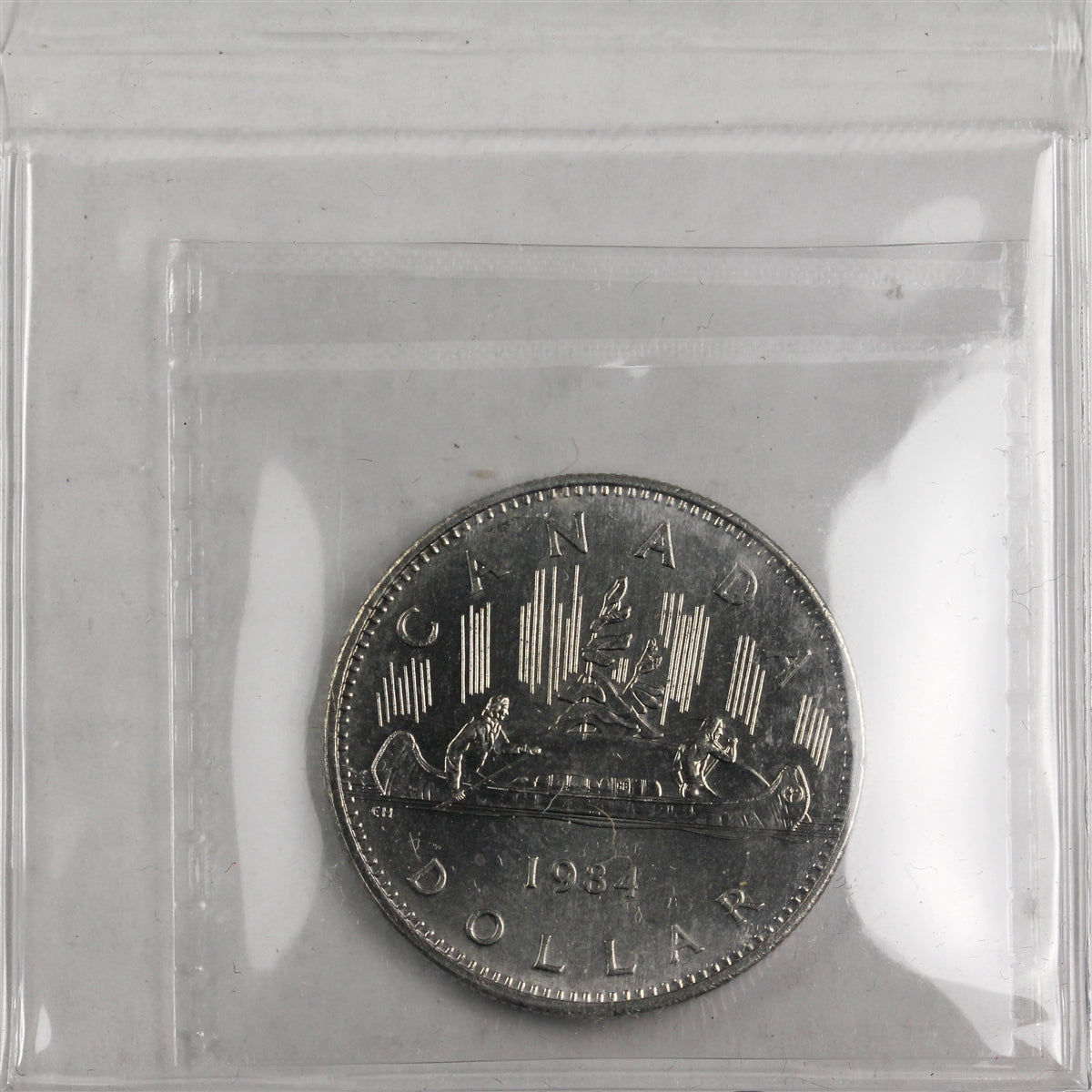 1984 Voyageur Canada Nickel Dollar ICCS Certified MS64