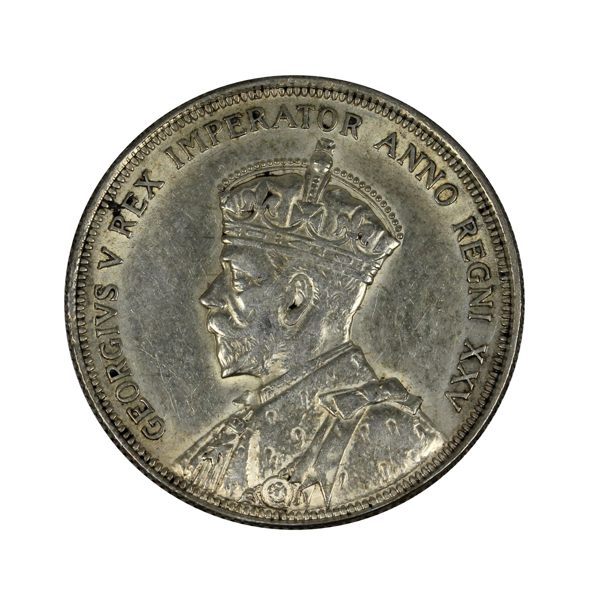 1935 2x XXV Canada Dollar VF-EF (VF30)