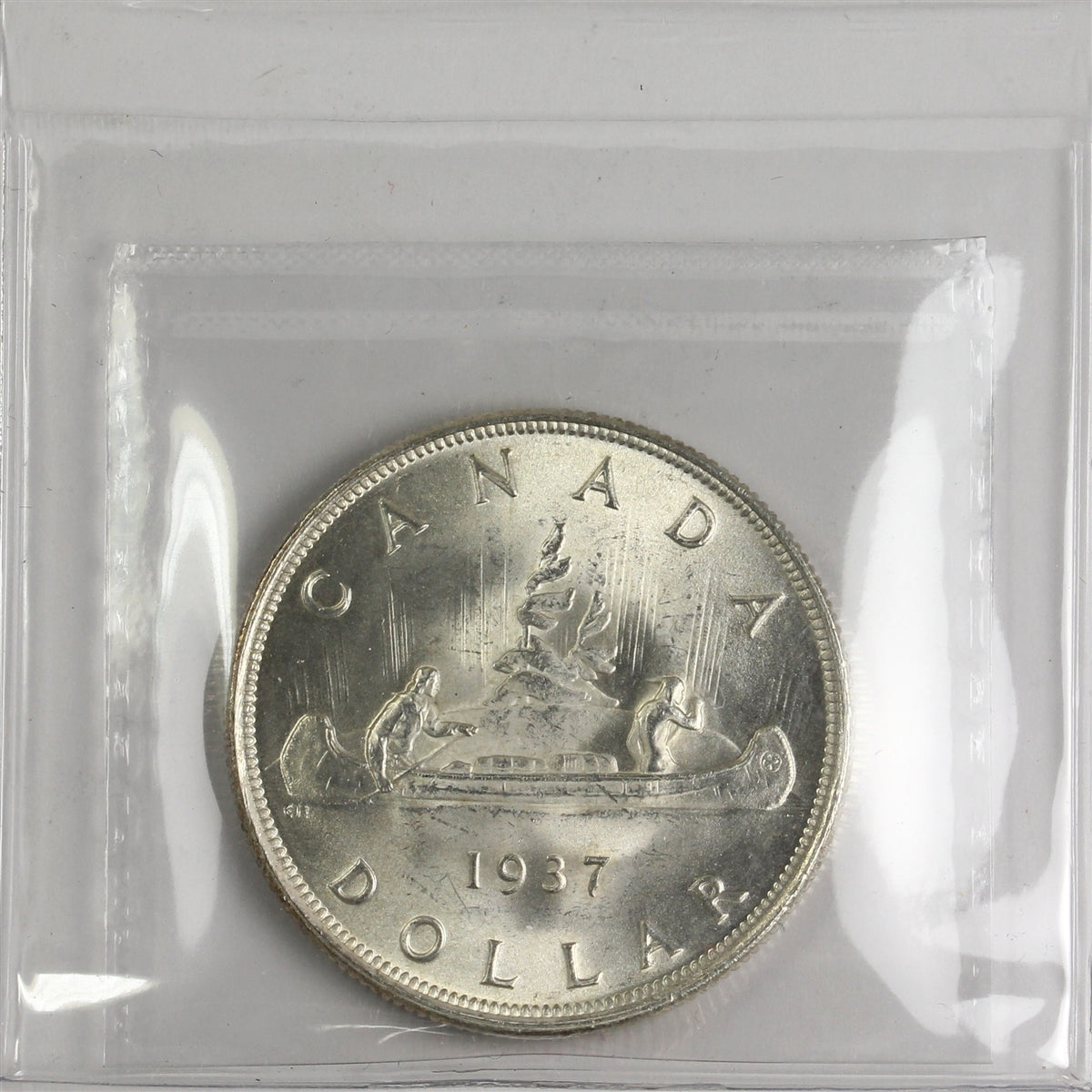 1937 Canada Dollar ICCS Certified MS64 (XVR 020)