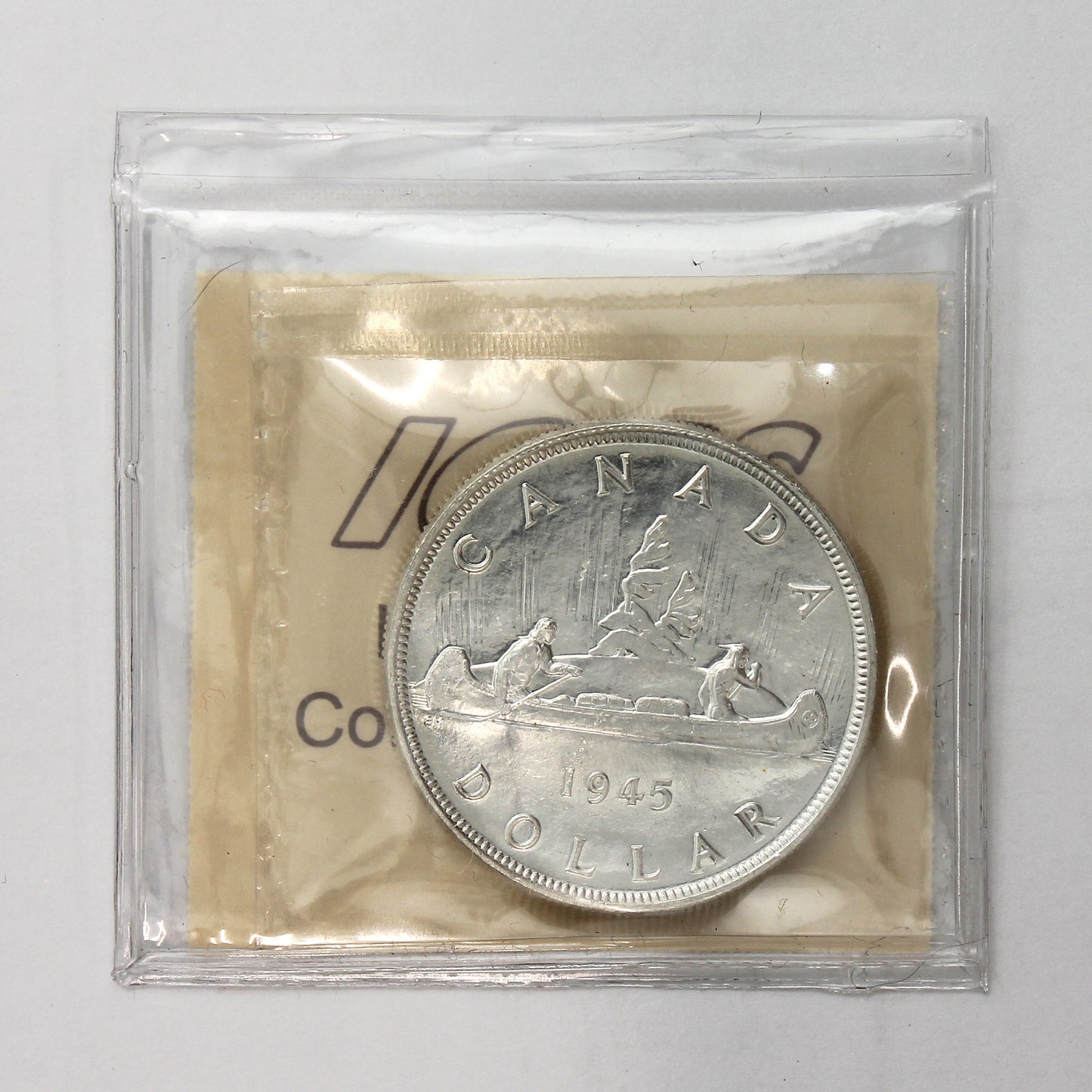 1945 Canada Dollar ICCS Certified MS62 (XCZ 642)
