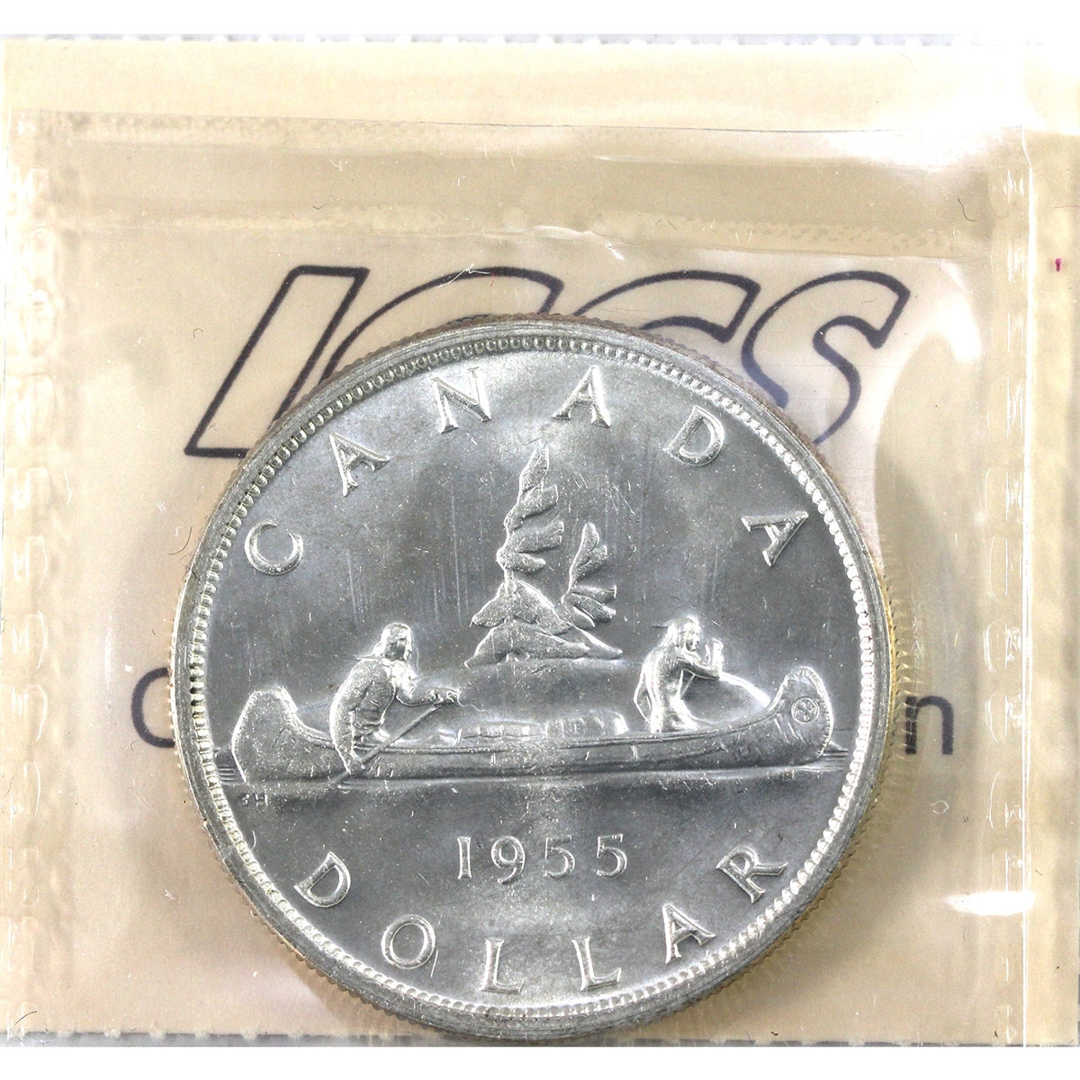 1955 Canada Dollar ICCS Certified MS64 (XVR 074)
