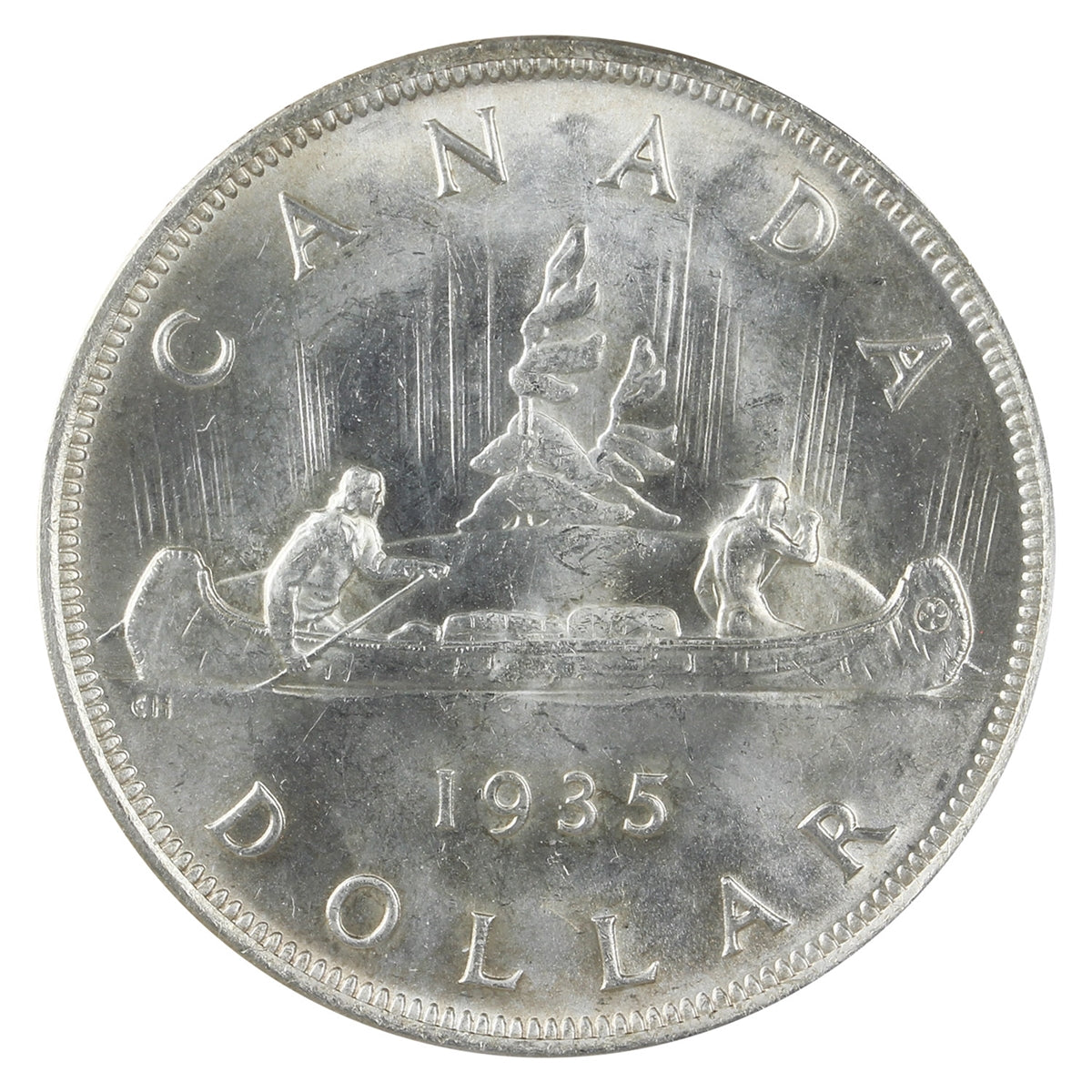 1935 Canada Dollar ICCS Certified MS65 (XXG 006)