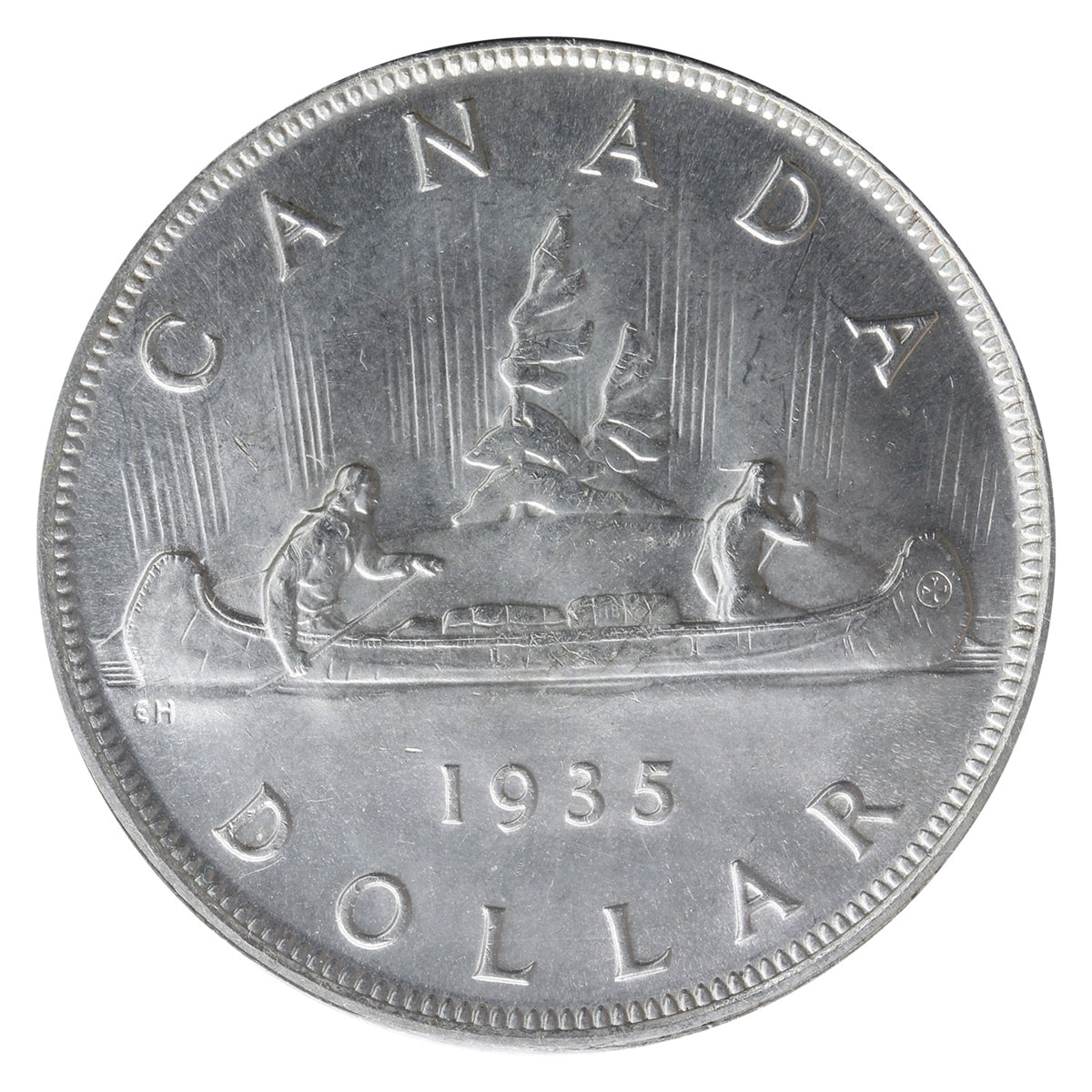 1935 Canada Dollar ICCS Certified MS65 (XHI 002)