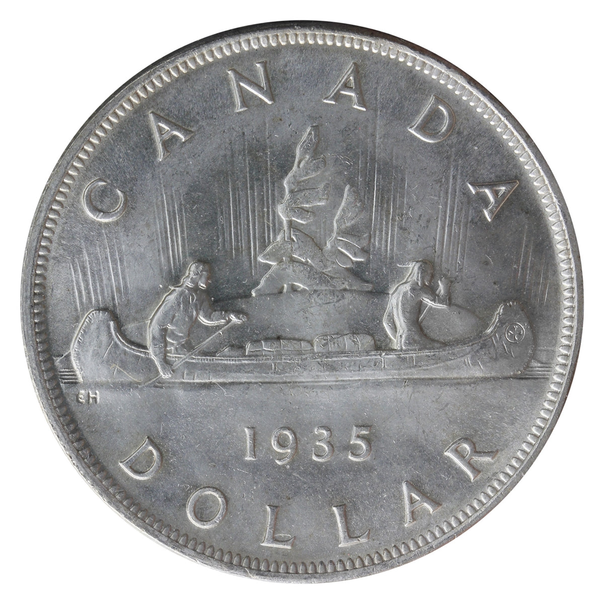 1935 Canada Dollar ICCS Certified MS65 (XAM 026)