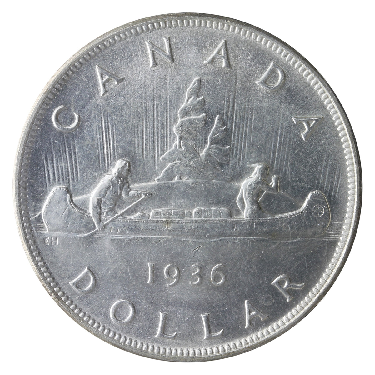 1936 Canada Dollar ICCS Certified MS65 (XXUM 312)