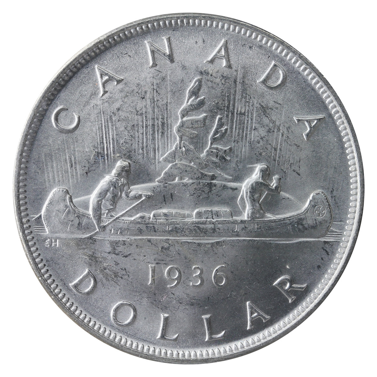 1936 Canada Dollar ICCS Certified MS64 (XMY 631)