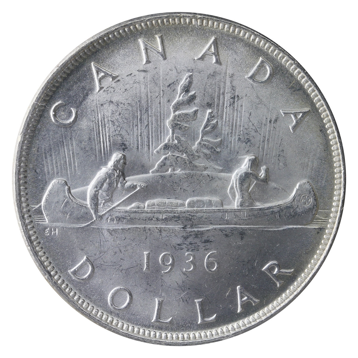 1936 Canada Dollar ICCS Certified MS64 (XHT 010)