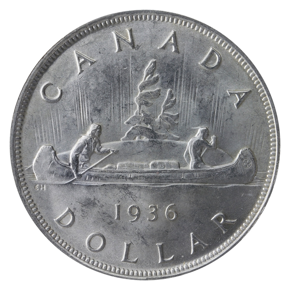 1936 Canada Dollar ICCS Certified MS64 (XMY 638)