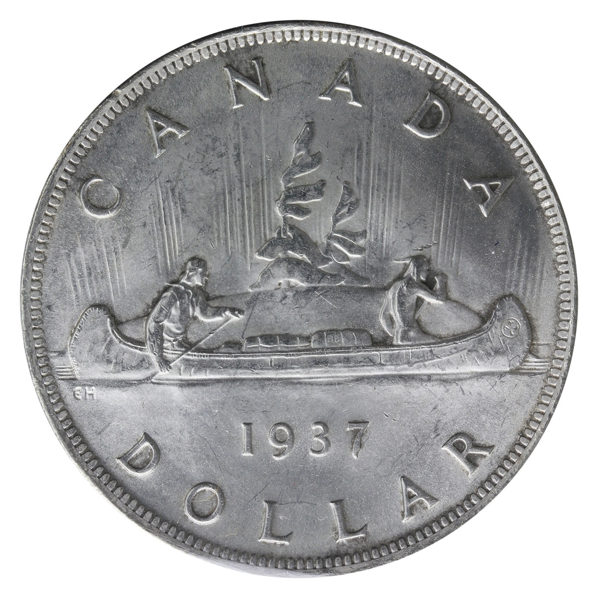 1937 Canada Dollar ICCS Certified MS64 (XKX 154)
