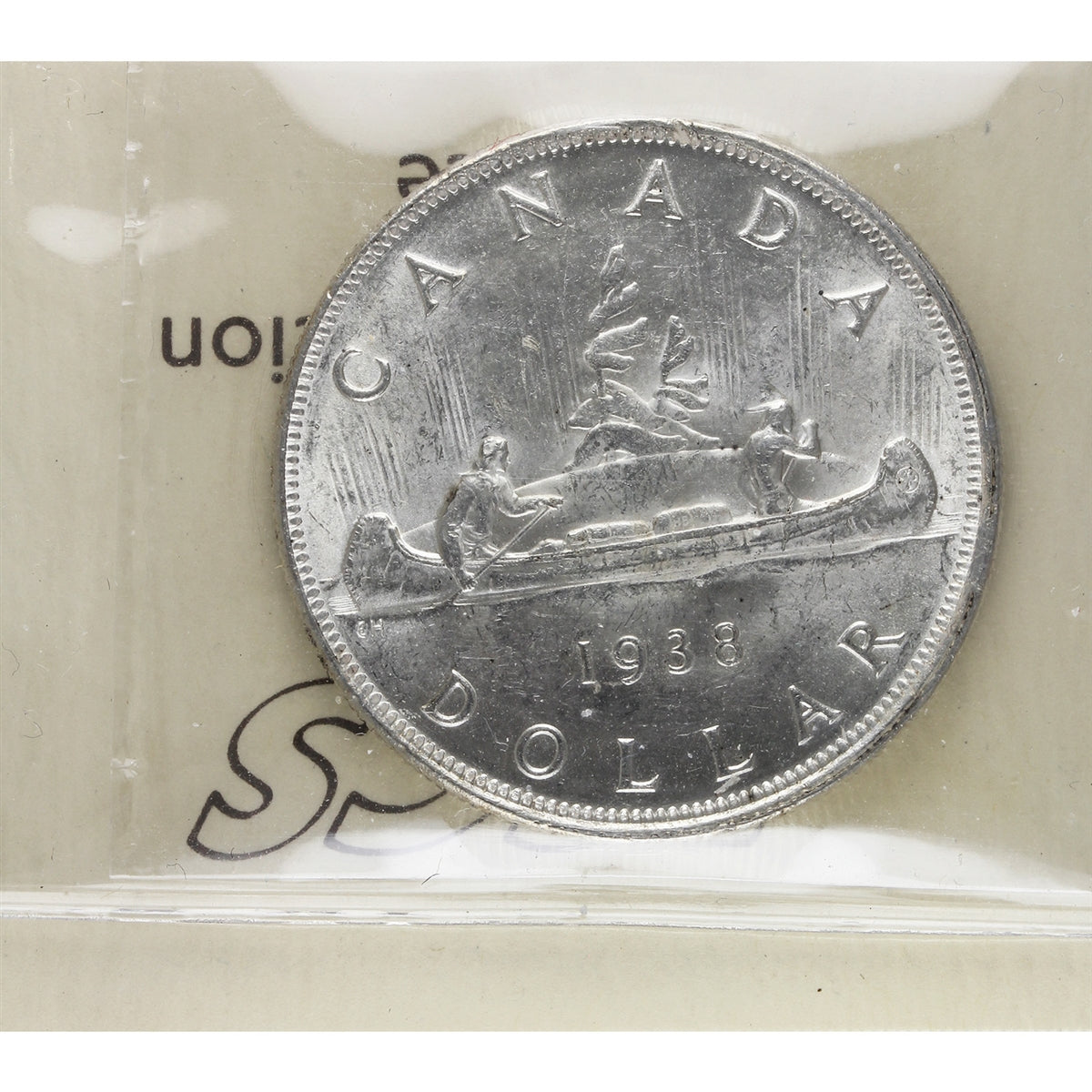 1938 Canada Dollar ICCS Certified MS-63