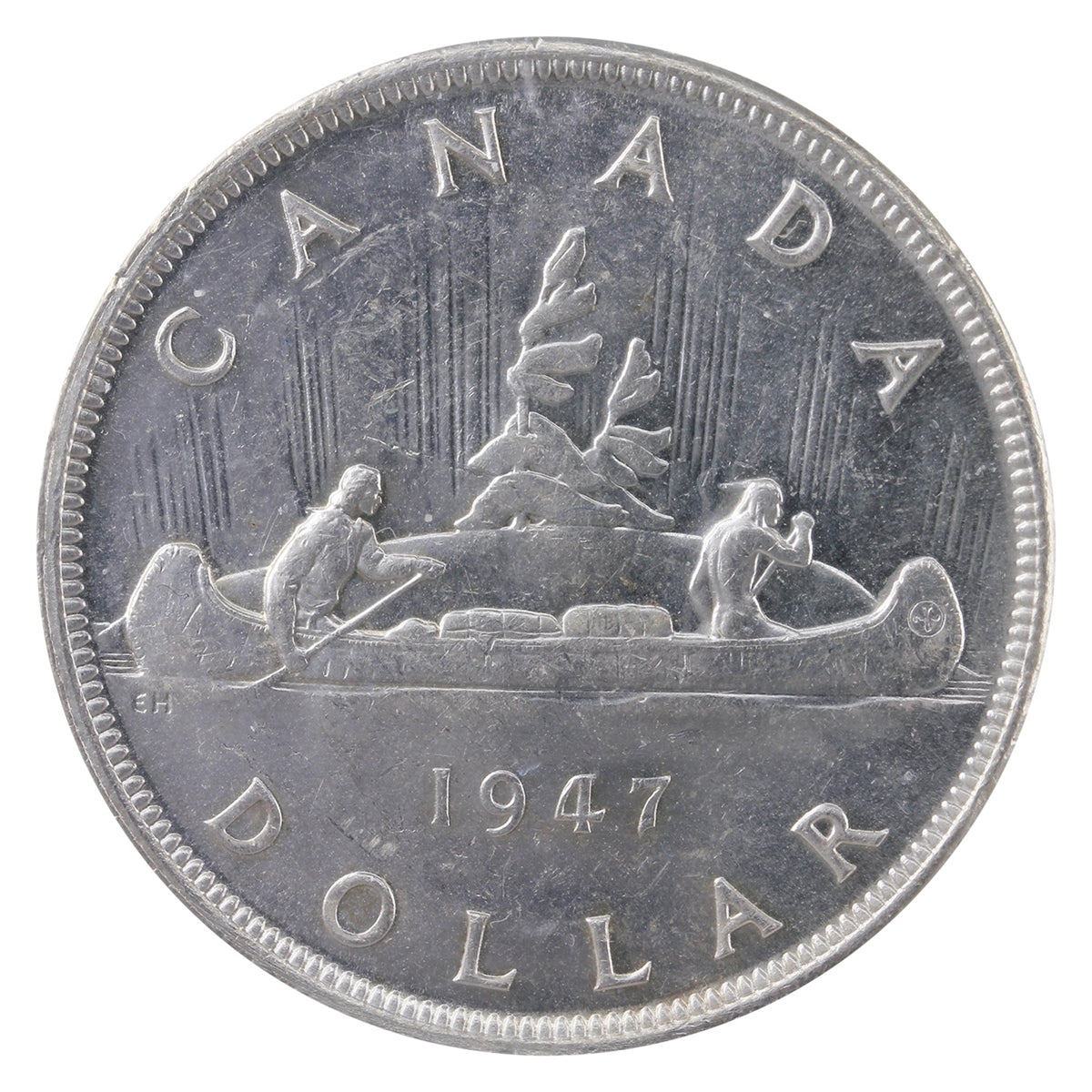 1947 Blunt 7 Canada Dollar ICCS Certified MS63 (XHI 058)