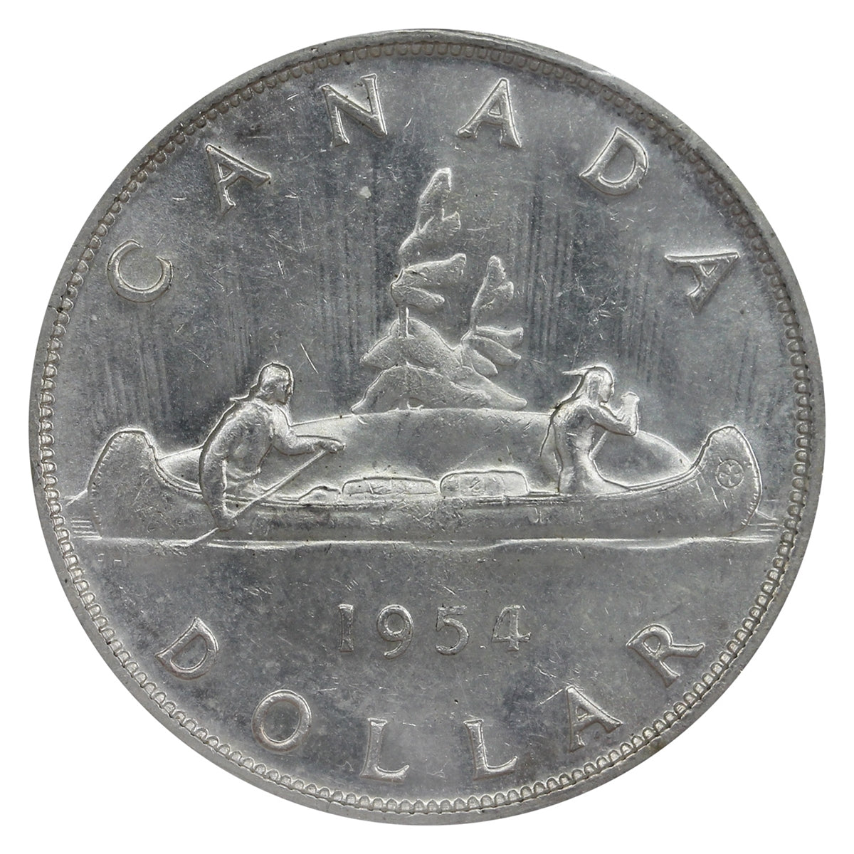 1954 SWL Canada Dollar ICCS Certified MS62