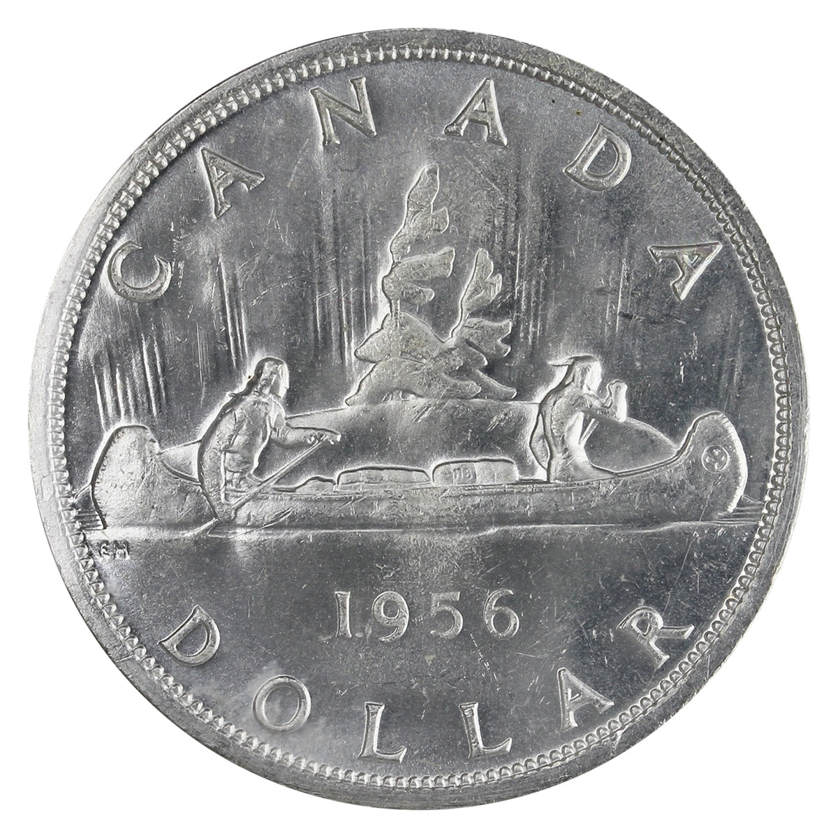 1956 Canada Dollar ICCS Certified MS64