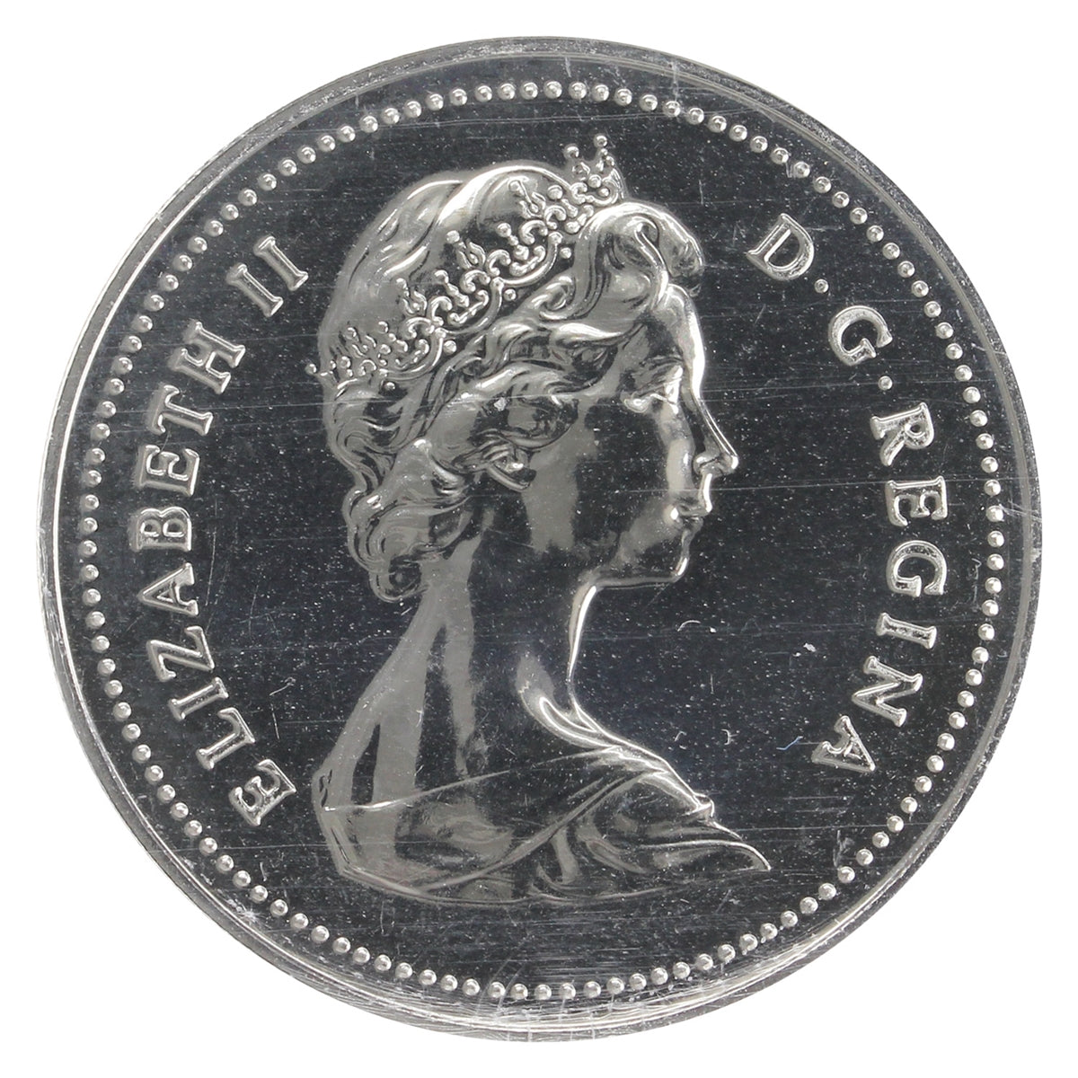 1978 Canada Nickel Dollar ICCS Certified SP-66