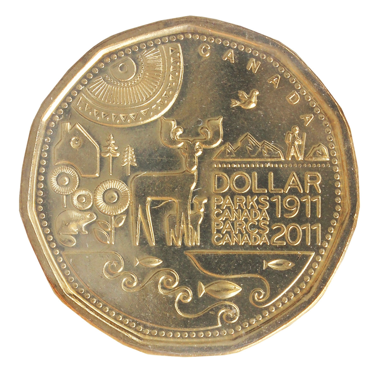 2011 Parks Canada Dollar ICCS Certified MS64