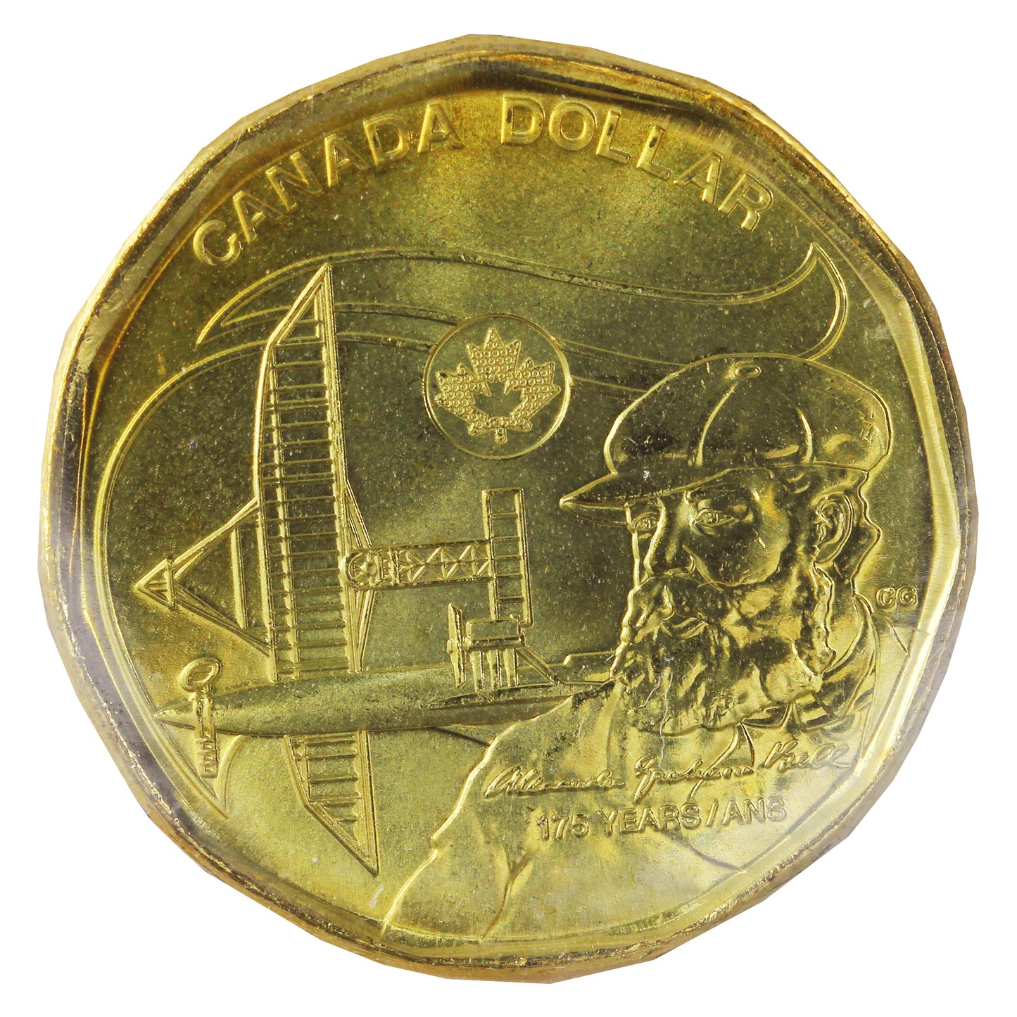 2022 A.G. Bell Canada Dollar ICCS Certified MS65