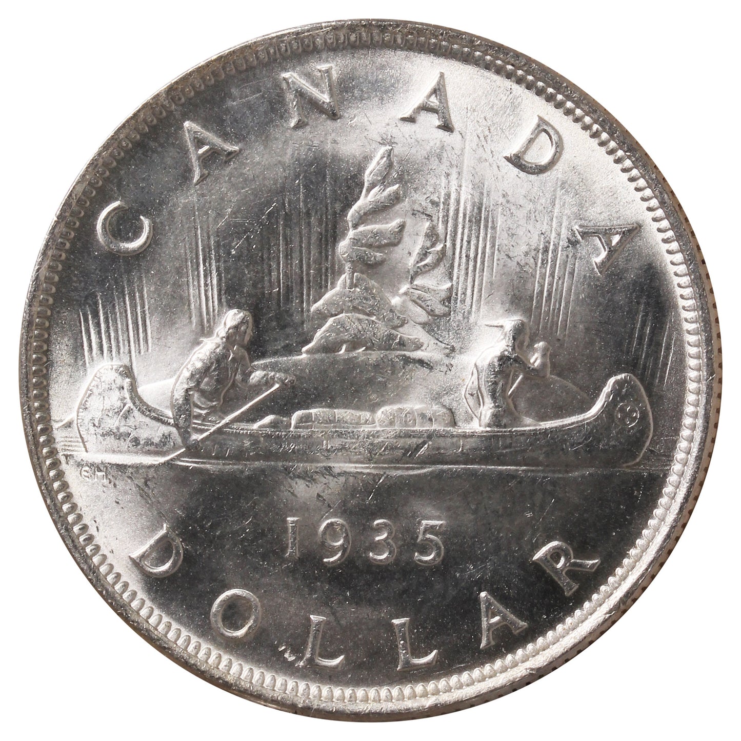1935 Canada Dollar ICCS Certified MS65 (XAM 043)