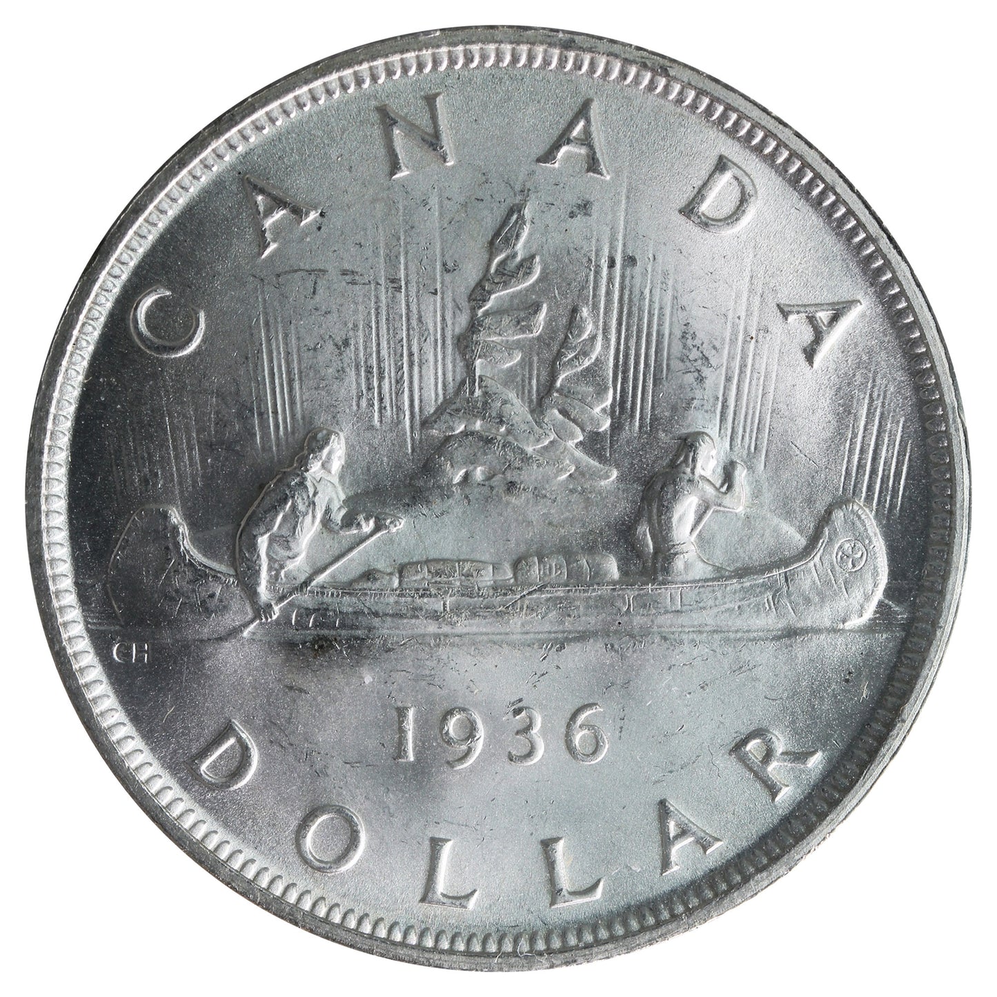 1936 Canada Dollar ICCS Certified MS65 (XXP 360)
