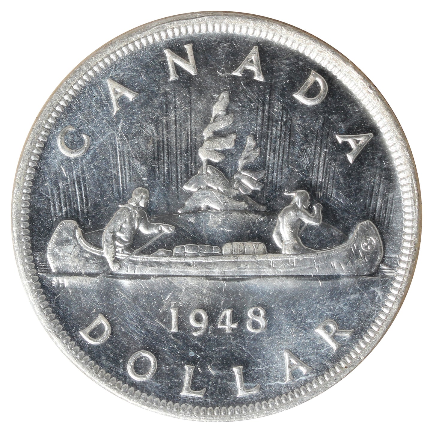1948 Canada Dollar ICCS Certified MS62 (XZF 963)
